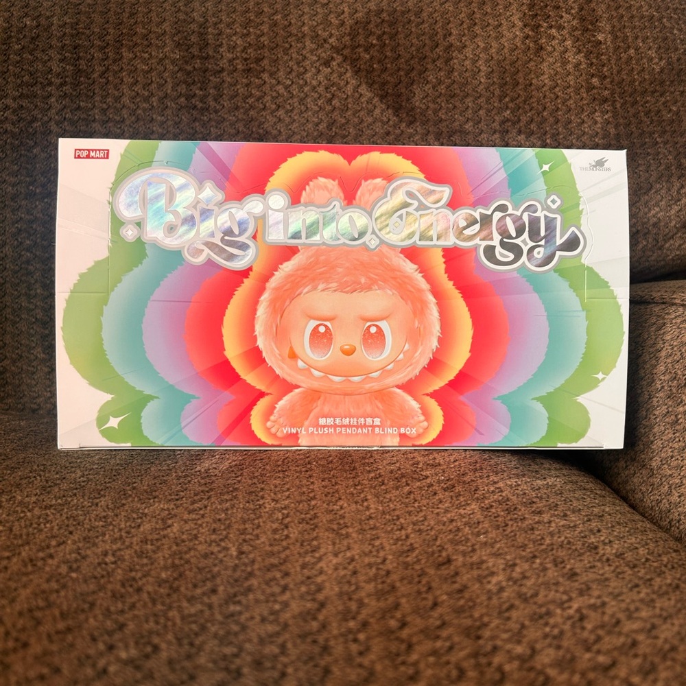 100% AUTHENTIC POPMART LABUBU BIG INTO ENERGY COLLECTION 1 LEFT!